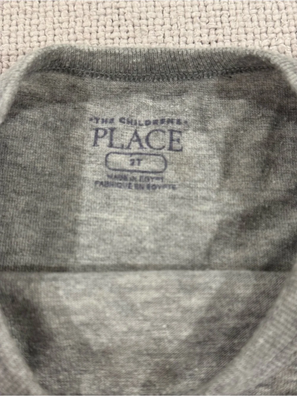 The Children's Place Gray Short Sleeve Pajama Set